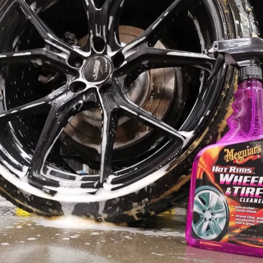 Очищувач для дисків і шин - Meguiar's Hot Rims All Wheel & Tire Cleaner 709 мл. (G9524)