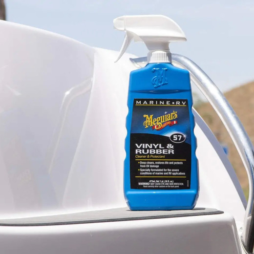 Очисник та кондиціонер для вінілу і гуми - Meguiar's Vinyl & Rubber Cleaner & Protectant Spray 473