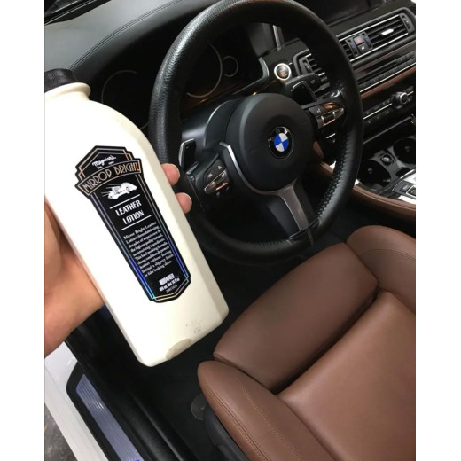 Очищувач і лосьйон для шкіри - Meguiar's Mirror Bright™ Leather Lotion 414 мл (MB0414EU)