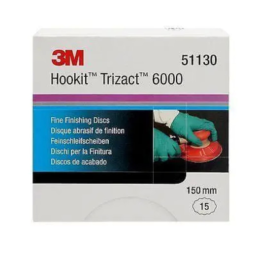 Абразивний диск - 3M Hookit™ Trizact™ P6000 150 мм. (51130)