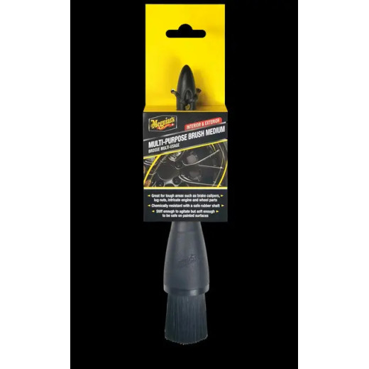 Щітка універсальна середня - Meguiar`s Multi-Purpose Brush Medium 20 см. чорний (X210500EU)