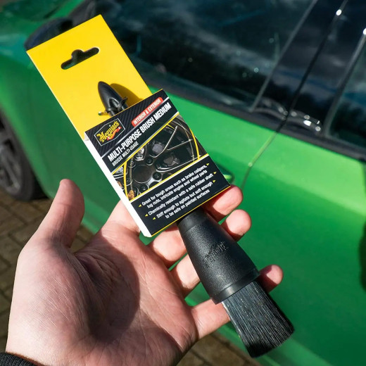 Щітка універсальна середня - Meguiar`s Multi-Purpose Brush Medium 20 см. чорний (X210500EU)