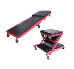 Лежак автослюсаря підкатний 2в1 (макс. 120кг)