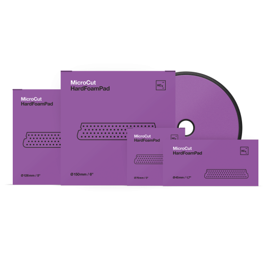 Полірувальний круг фіолетовий Micro Cut Hard Foam Pad 150 мм