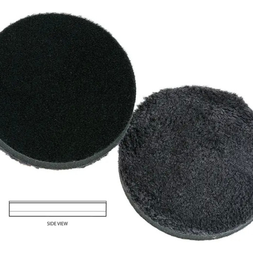 Полірувальний круг мікрофібровий антиголограмний — Lake Country Microfiber Black POL 76 мм. (MF-325 POL)