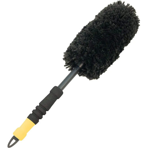 Щітка мікрофіброва для миття дисків - Meguiar's Supreme Microfibre Wheel Brush Medium 35 см. (X1902EU)