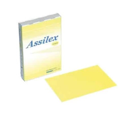 Жовтий шліфувальний лист, що клеїться KOVAX Assilex Stick-on Lemon K800 130×85 mm