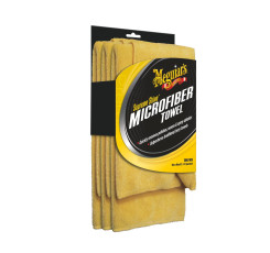 Набір рушників мікрофібрових - Meguiar's Supreme Shine Microfiber Towel 40х60 см. 3 шт. жовтий (X2020EU)