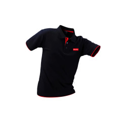 Фірмова сорочка поло - MaxShine  Polo Shirt чорний (Detailing T-Shirt-Black) L,XL