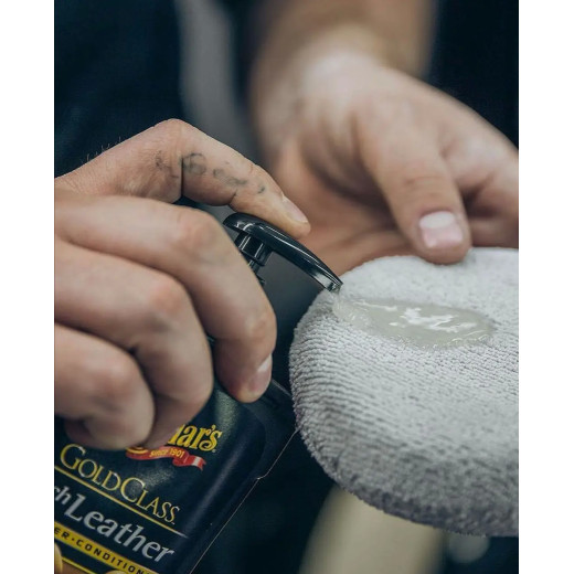 Гель Meguiar's 3 в 1 для догляду за шкіряним салоном Gold Class™ Rich Leather Gel 400 мл