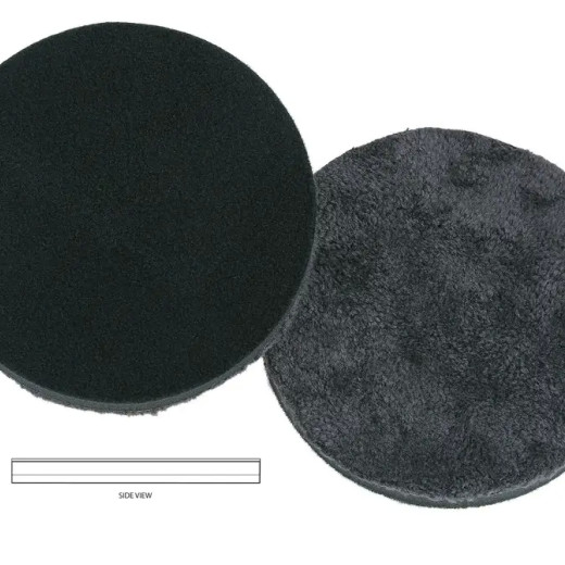 Полірувальний круг мікрофібровий антиголограмний — Lake Country Microfiber Black POL 125 мм (MF-525 POL)