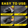 Набір для відновлення зовнішнього пластику - Meguiar`s Heavy Duty Trim Restoration Kit (G250100)