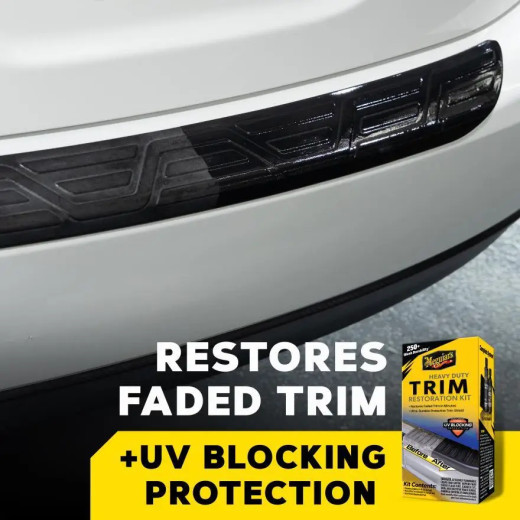 Набір для відновлення зовнішнього пластику - Meguiar`s Heavy Duty Trim Restoration Kit (G250100)