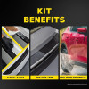 Набір для відновлення зовнішнього пластику - Meguiar`s Heavy Duty Trim Restoration Kit (G250100)