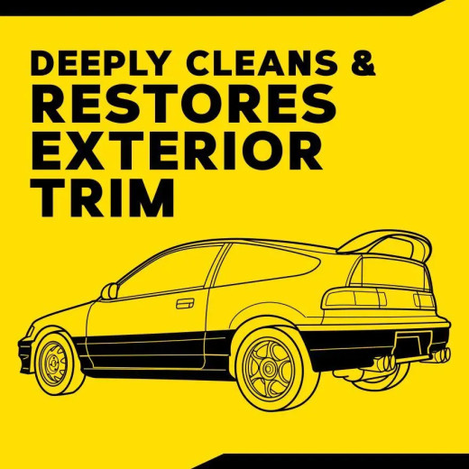 Набір для відновлення зовнішнього пластику - Meguiar`s Heavy Duty Trim Restoration Kit (G250100)