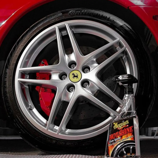 Спрей для чорніння шин - Meguiar's Hot Shine Tire Spray 709 мл. (G12024)