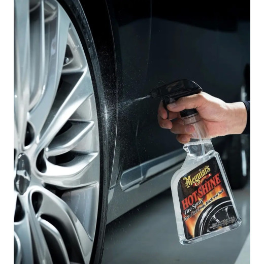 Спрей для чорніння шин - Meguiar's Hot Shine Tire Spray 709 мл. (G12024)