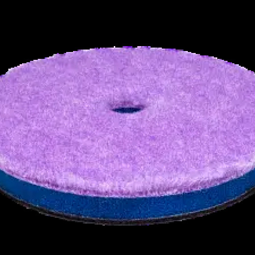 Полірувальний круг з гібридної шерсті на поролоні - Lake Country Blue Foam & Purple Foamed Wool Pad 125 мм. (HD-9550-WH)