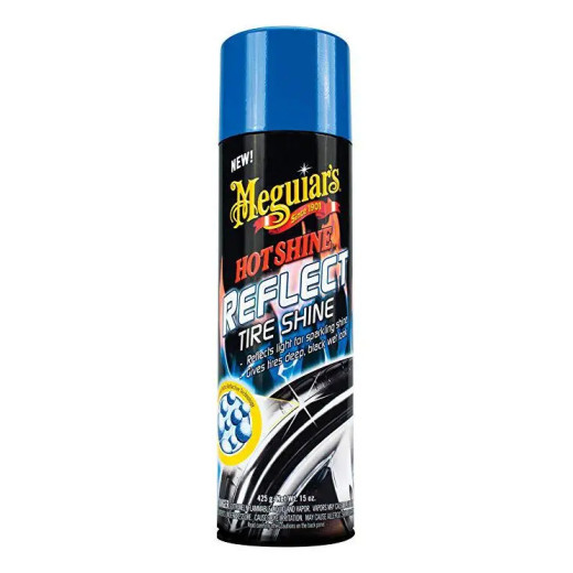 Спрей з блискавками для шин - Meguiar's Hot Shine Reflect Tire Shine 425 г. (G18715)