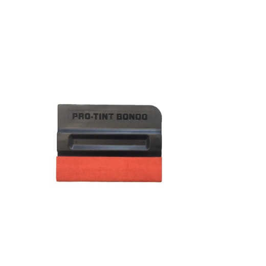 Ракель з мікрофибровою стрічкою, чорний CARIGHT squeegee with2 layer micro fiber felt TM-143P