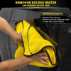 Рушник мікрофібровий для сушки - Meguiar`s Supreme Shine Drying Towel 78,7x54,6 см. жовтий (X190400)