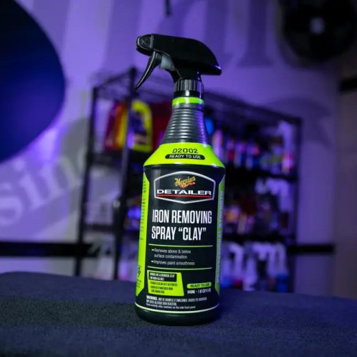 Чистка кузова від часток металу - Meguiar`s Iron Removing Spray 