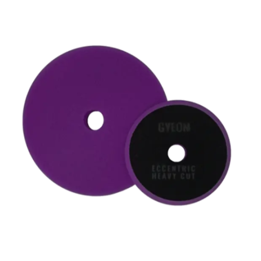 КРУГ ДЛЯ ПОЛІРУВАННЯ GYEON Q²M ECCENTRIC HEAVY CUT ТВЕРДИЙ 80 ММ (2ШТ)
