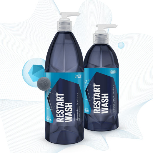 АВТОШАМПУНЬ GYEON Q²M ДЛЯ ВІДНОВЛЕННЯ КВАРЦОВОГО ПОКРИТТЯ RESTART WASH 500 МЛ