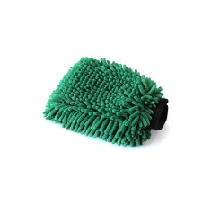 Рукавичка синельна для миття авто - MaxShine Micro Chenille Wash Mitt зелений (1120003G)