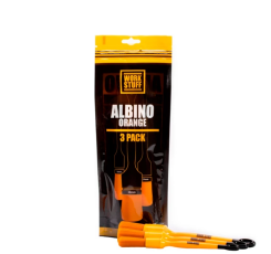 Набір хімостійких синтетичних пензлів для детейлінгу
 Work Stuff Detailing Brush Albino Orange 3 pack