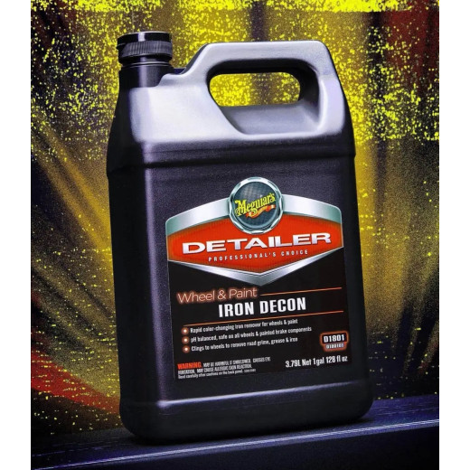 Чистка кузова і дисків від часток металу - Meguiar's Detailer Wheel & Paint Iron Decon 3,79 л. (D180101)