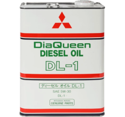 Синтетичне моторне мастило, 4 л MITSUBISHI DiaQueen Diesel DL-1 5W-30