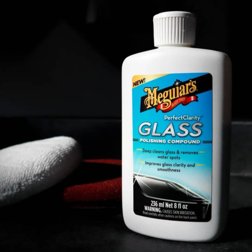 Паста для очищення скла - Meguiar's Perfect Clarity Glass Polishing Compound 236 мл. (G8408)
