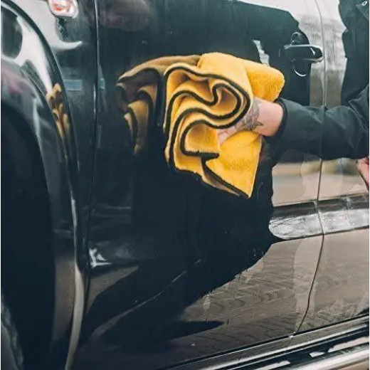 Рушник мікрофібровий для збору води - Meguiar's Supreme Drying Towel 55x76 см. жовтий (X1802EU)