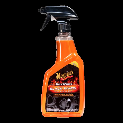 Очищувач для чорних дисків - Meguiar`s Hot Rims Black Wheel Cleaner 709 мл. (G230524)