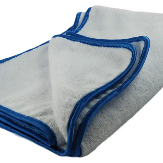 Полотенце супер плюшеве для сушки - Flexipads Drying Super Plush 61x90 см. біло-синій (40520)