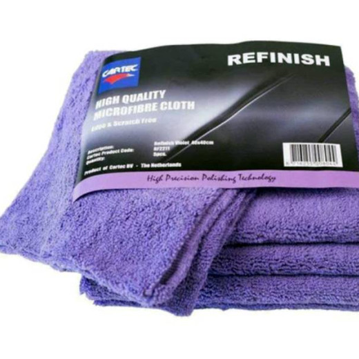 Фібра для авто - ﻿﻿Cartec Refinish Microfibre Towel 40х40см.