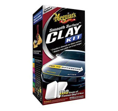Набір для чищення кузова з ефектом поліролю - Meguiar's Smooth Surface Clay Kit (G1016)