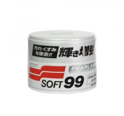 Очищуючий віск для світлих автомобілів  SOFT99 Pearl & Metallic Soft Wax