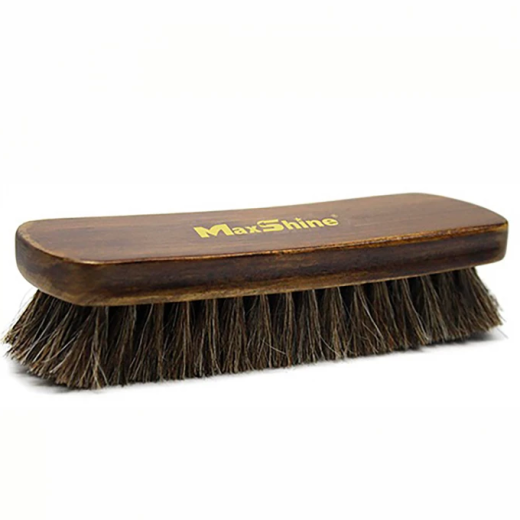 Щітка з кінського ворсу для очищення шкіри MaxShine Horsehair Cleaning Brush