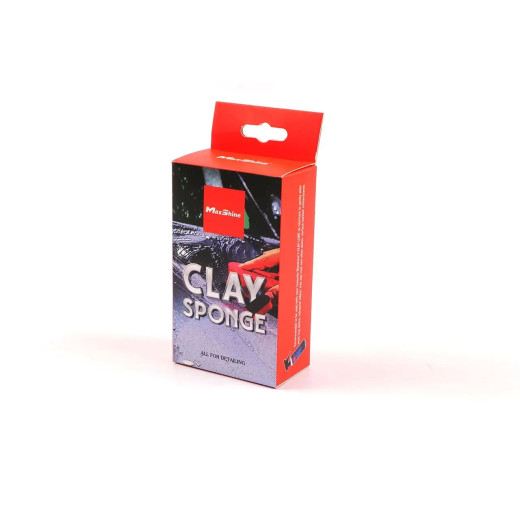 Автоскраб губка - MaxShine Clay Sponge (204003CS)