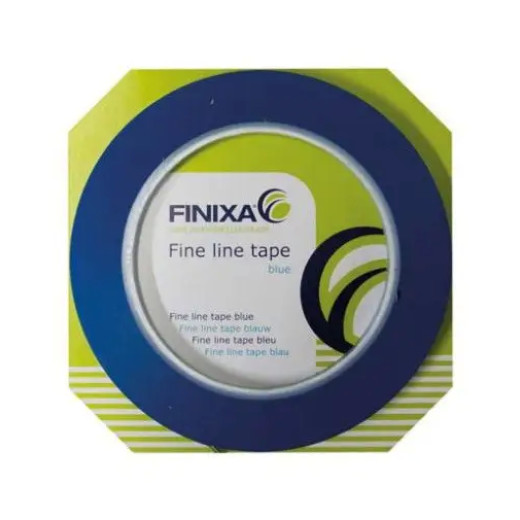 Контурний тонкий малярний скотч - Finixa Fine line tape 12мм.х33м. синій (FOL 312)