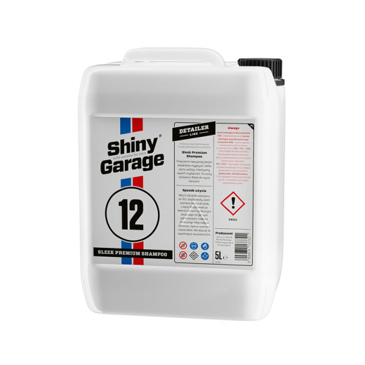 Шампунь Shiny Garage для ручного миття Sleek Premium Shampoo 5 л