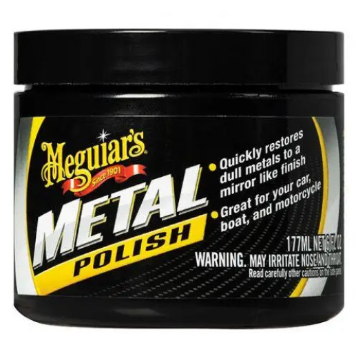 Поліроль для металу - Meguiar`s Metal Polish 170 г. (G211606)