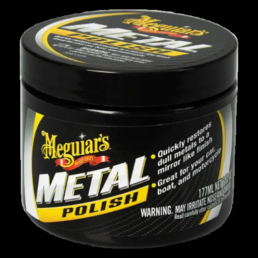 Поліроль для металу - Meguiar`s Metal Polish 170 г. (G211606)