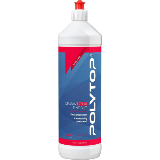 POLYTOP Diamant 7000 Fine Cut — полірувальна паста для видалення легких подряпин, 250ml