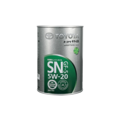 Синтетичне моторне мастило, 1 л TOYOTA Motor Oil SN 5W-20