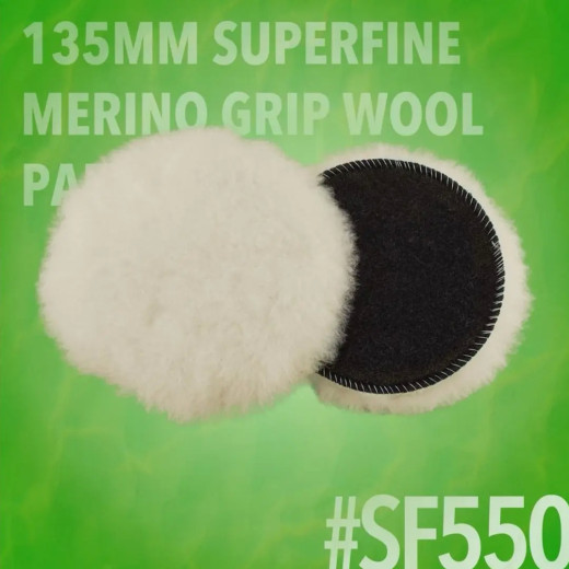 Полірувальний круг вовняний — Flexipads Superfine Merino 135 мм. (5.5