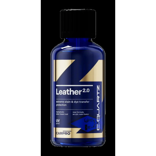 Кварцове захисне покриття для шкіри, 18міс + CarPro Cquartz Leather 2.0 30 мл