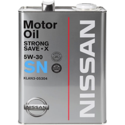 Синтетичне моторне мастило, 4 л NISSAN Strong Save X SN 5W-30